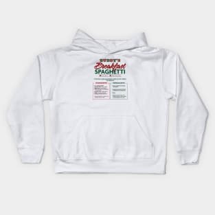 Buddy's Breakfast Spaghetti Kids Hoodie